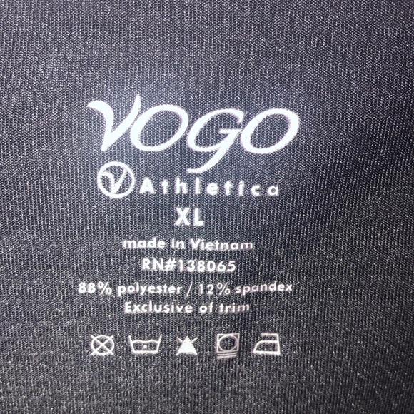 VOGO Athletica Pants & Jumpsuits | Vogo By Athletica Yoga Capri Pantsburgundy Xl | Poshmark